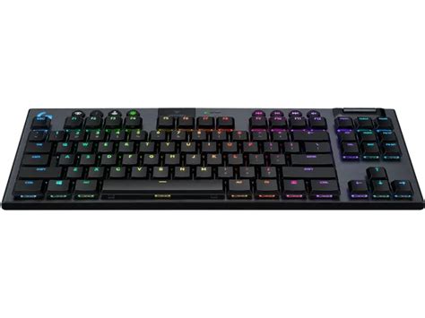 Logitech G913 TKL Tenkeyless Lightspeed Wireless RGB Keyboard Black