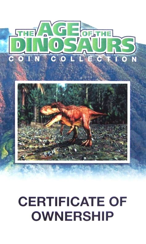 1 Dollar Elizabeth II Allosaurus Cook Islands Numista