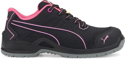 PUMA Fuse Tc Pink Wns Low S1P Esd Src Safety Women Black Pink 933478 01