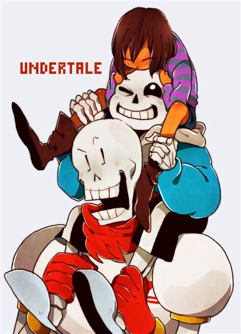 Frisk Sans Papyrus Undertale Undertale Anime