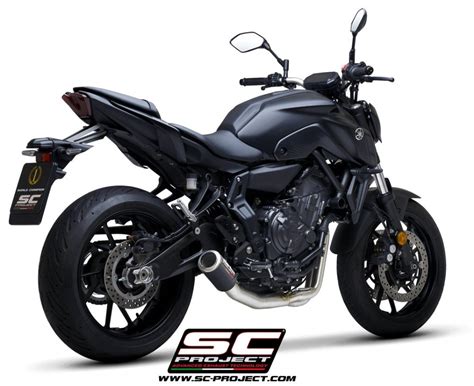 SC PROJECT 2 1 CR T 全段排氣管 YAMAHA MT 07 21 23 Y33 CDE36C