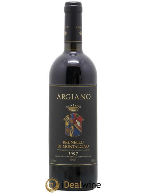 Acheter Brunello Di Montalcino Argiano 1997 Lot 700