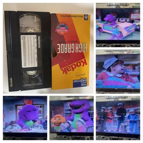 Barney Gone Fishing Vhs