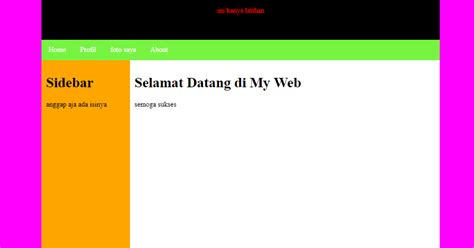 Cara Membuat Header Di Html Dan Css Kumpulan Tips