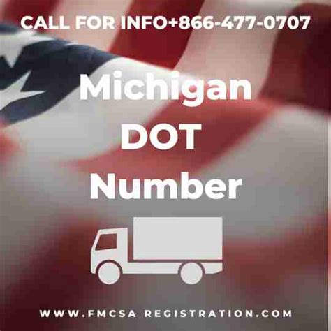 Michigan DOT Number Application Process | FMCSA Registration | RLLC