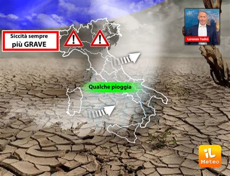 Meteo in Settimana Piogge solo al Sud al Nord Siccità sempre più