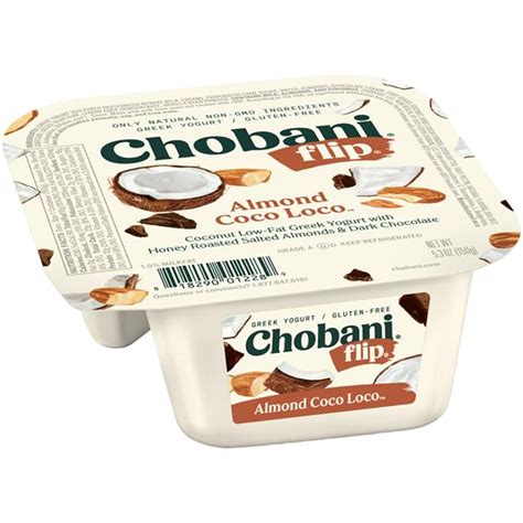 Chobani Flip Almond Coco Loco Low Fat Greek Yogurt Hy Vee Aisles