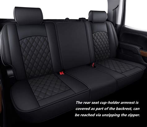 Aierxuan Seat Covers For Truck Chevy Chevrolet Silverado GMC Sierra