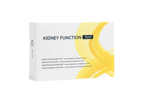 Kidney Function Test (Albumine) - Tester
