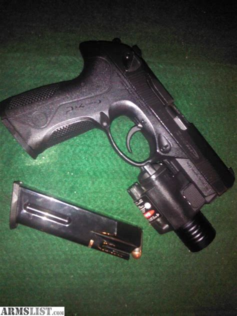 Armslist For Saletrade Beretta Px4 Storm With Lightlaser Attachment