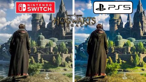 Hogwarts Legacy PS5 Vs Nintendo Switch Graphics Comparison YouTube