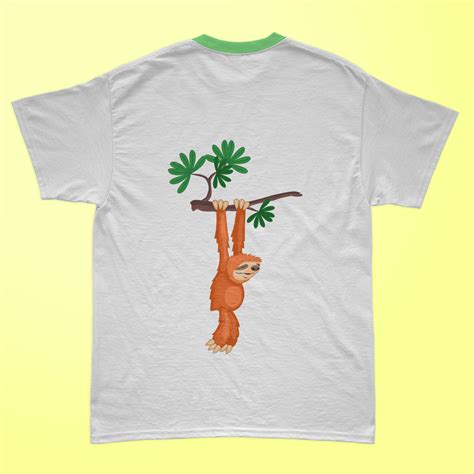 Cute Sloth SVG T-Shirt Designs Bundle – MasterBundles