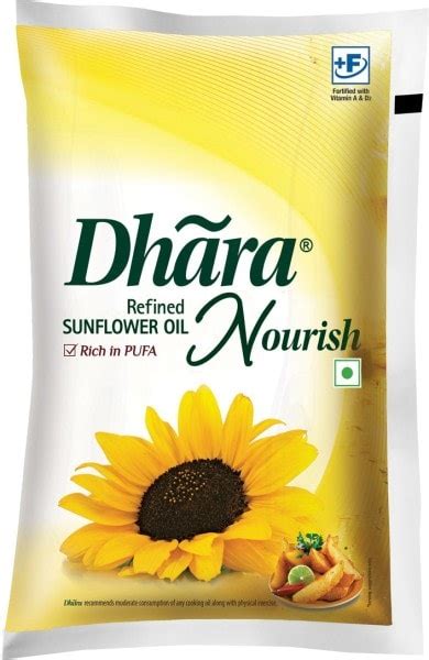 Dhara Nourish Refined Sunflower Oil Ltr Price In India