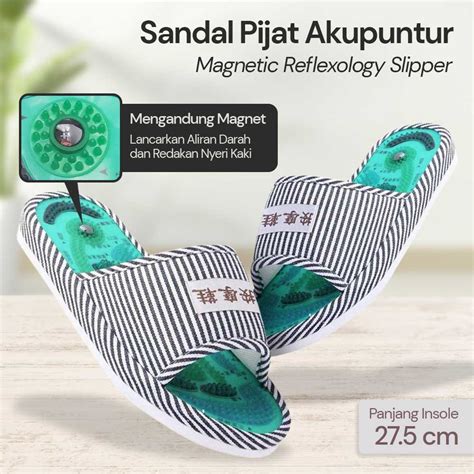 Jual Sandal Pijat Akupuntur Magnetic Health Care Reflexology