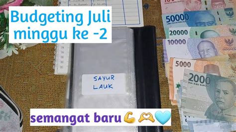 Budgeting Juli Mengelola Keuangan Rumah Tangga Budget Mingguan