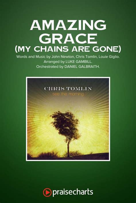 Amazing Grace My Chains Are Gone Choral Anthem Satb Acoustic Guitar