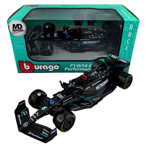 Bburago Auto F1 Mercedes W14 2023 44 Lewis Hamilton Caja Normal 143