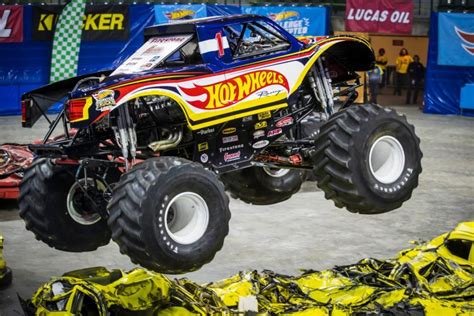 Dominik Wilde Hot Wheels Monster Trucks Live Kicks Of Maiden Euro Tour In Manchester