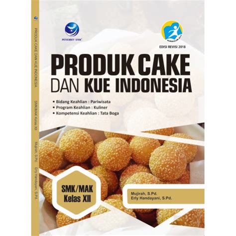 Jual Buku Produk Cake Dan Kue Indonesia Bidang Pariwisata Program