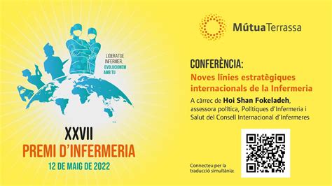 XXVII PREMI INFERMERIA de MÚTUATERRASSA conferència Hoi Shan