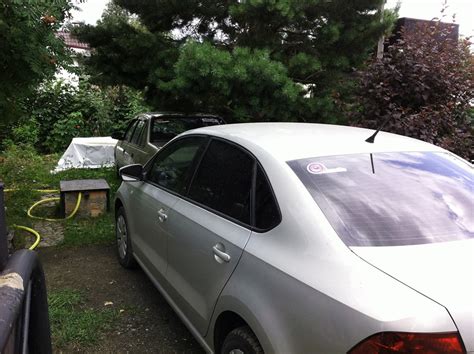 Шумоизоляция ч.2 — полка — Volkswagen Polo Sedan, 1,6 л, 2013 года ...