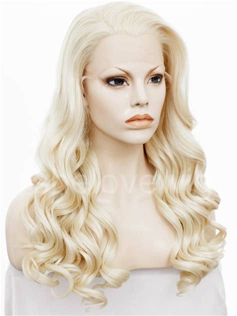 Platinum Blonde Lace Front Wigs Supplier Platinum Blonde Lace Front