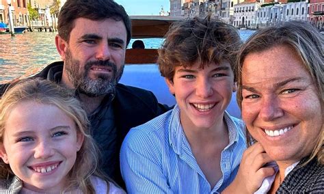 Caritina Goyanes Celebra Los 46 En Venecia Con Su Marido Y Sus Hijos