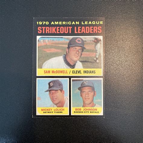 1971 TOPPS 71 A L STRIKE OUT LEADERS 204134 EBay