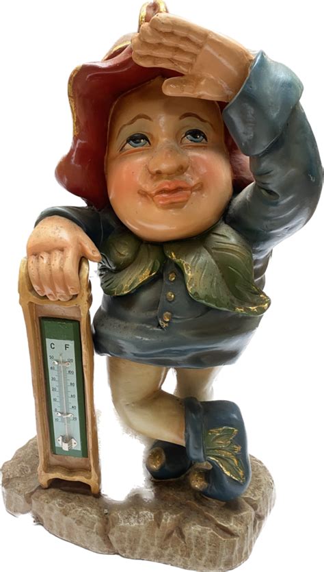 Figurine Gnome Woody Thermometer 65cm Eliassen Home Garden Pleasure