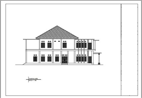 Gambar Kerja Autocad