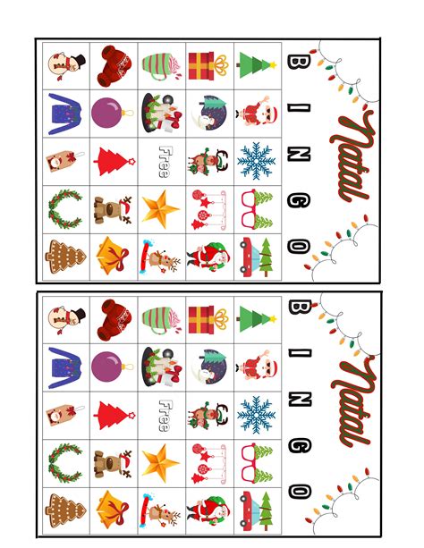 Bingo De Natal Para Imprimir - 10