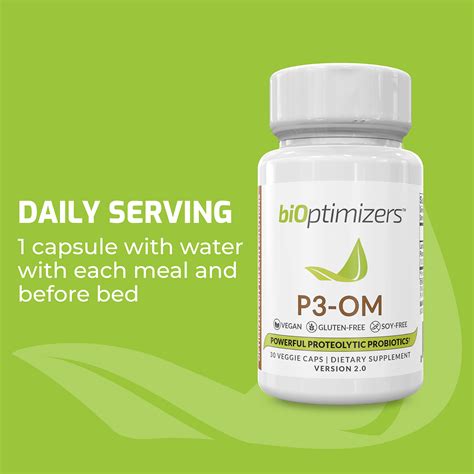 Snapklik.com : P3-OM - Proteolytic Probiotic And Prebiotic Supplement