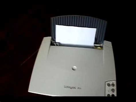 impressora lexmark x75 - YouTube