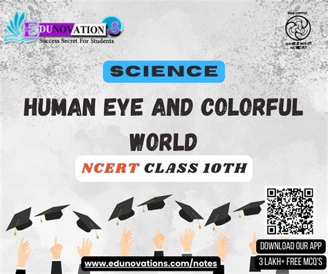 NCERT Class 10 Science MCQ Human Eye And Colorful World MCQs