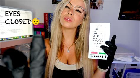 Asmr Cranial Nerve Exam But Eyes Closed 👀 Follow My Instructions 👈