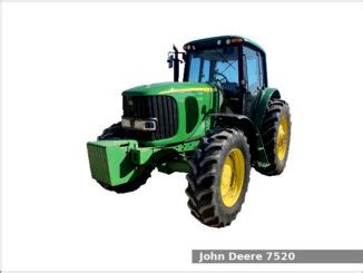 John Deere 7520 (2003-2007) tractor: review and specs - Tractor Specs