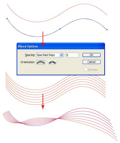 Illustrator Blend Tool