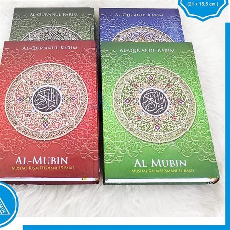 Jual Al Quran Ukuran Tanggung Pojok Al Mubin A5 Mushaf Khot Utsmani 15