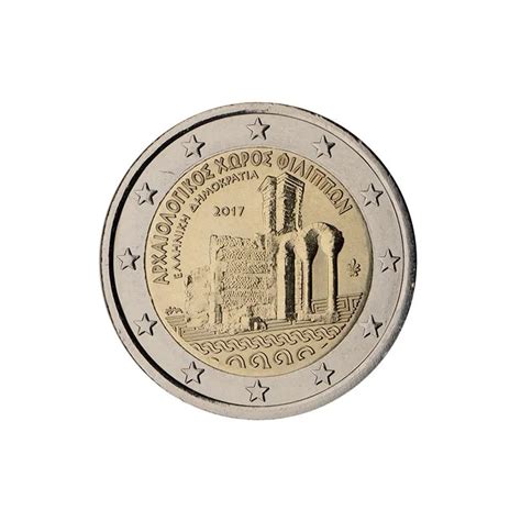 Moneda Conmemorativa Euros Grecia Filipos