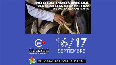 Ra Serie Libre Rodeo Provincial Club Los Llanos De Pelarco Asoc