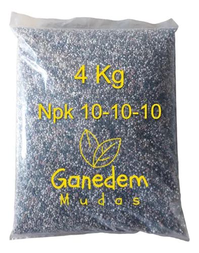 Fertilizante Npk 10x10x10 Para Plantas Y Flores De 4 Kg MercadoLibre