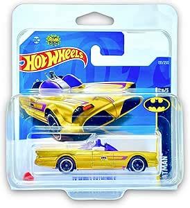 Hot Wheels TV Series Batmobile Gold Purple 4 5 Batman 2022 131 250 Short Card Xxx COMES