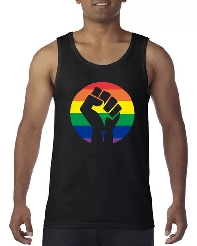Playera Tanktop Orgullo Gay Pride Rainbow Arcoiris Lgbt Meses Sin