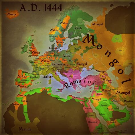 This Is Madness Aar Culture Map 1444 Repost From R Crusaderkings Paradoxplaza