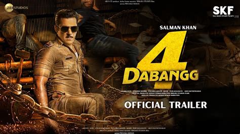 Dabangg Official Trailer Salman Khan Sonakshi Sinha Prabhu