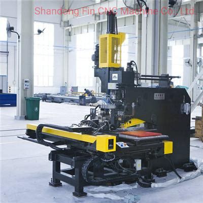 Construction Plates Steel Cnc Tower Hydraulic Punching Marking Drilling