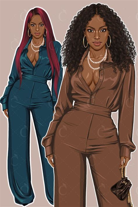 Boss Babe Clipart Business Woman Clipart Lady Boss Clipart Planner Girl Clipart Boss Girl