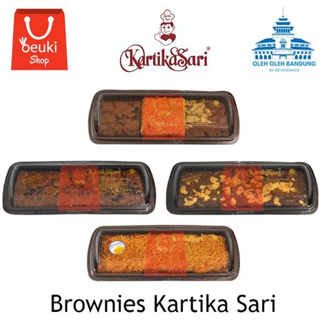 Jual Kartika Sari Bandung Brownies Aneka Rasa Oleh Oleh Bandung 500gr