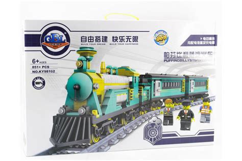 Конструктор Поезда «Паровой поезд Пыхтящий Билли» купить с доставкой по ...