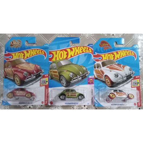 Hot Wheels VW Fusca Shopee Brasil